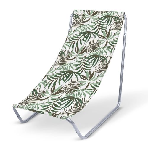 Leżak metalowy Green Tropical