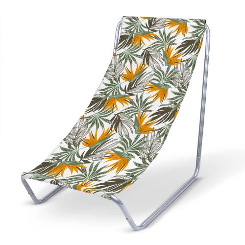 Leżak metalowy Orange Strelizia