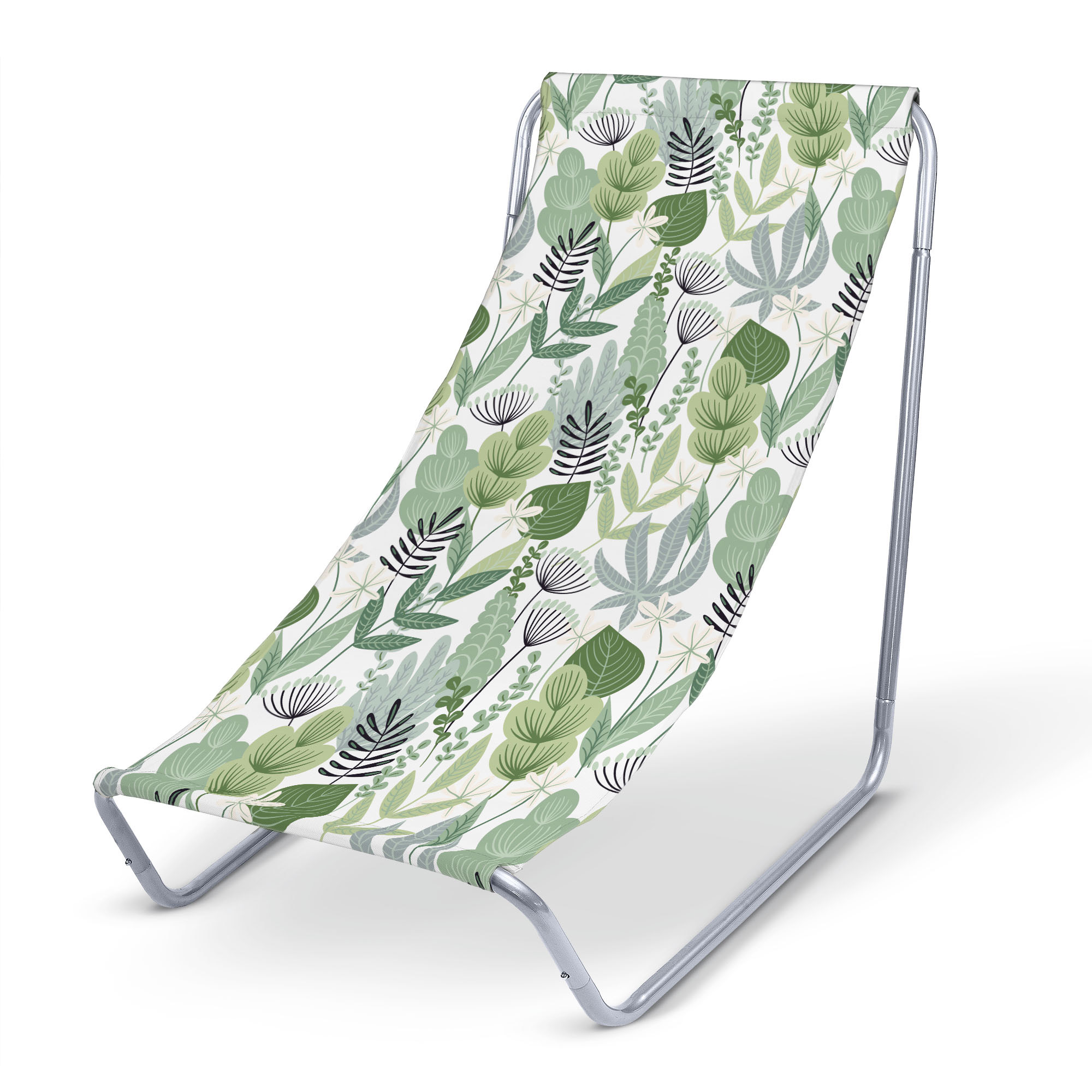 Leżak metalowy Flowers and Grass