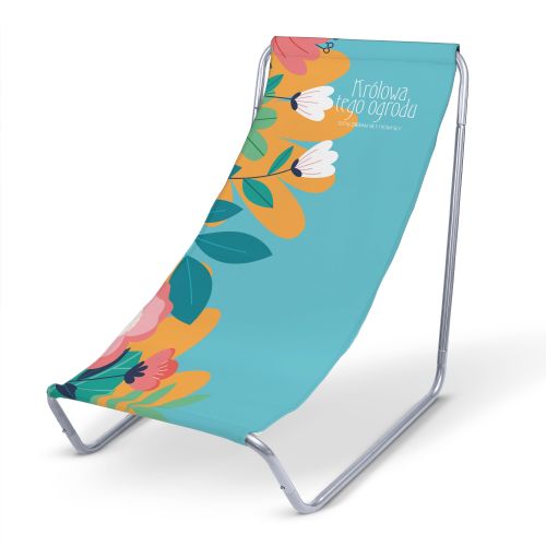 Leżak metalowy Królowa Ogrodu