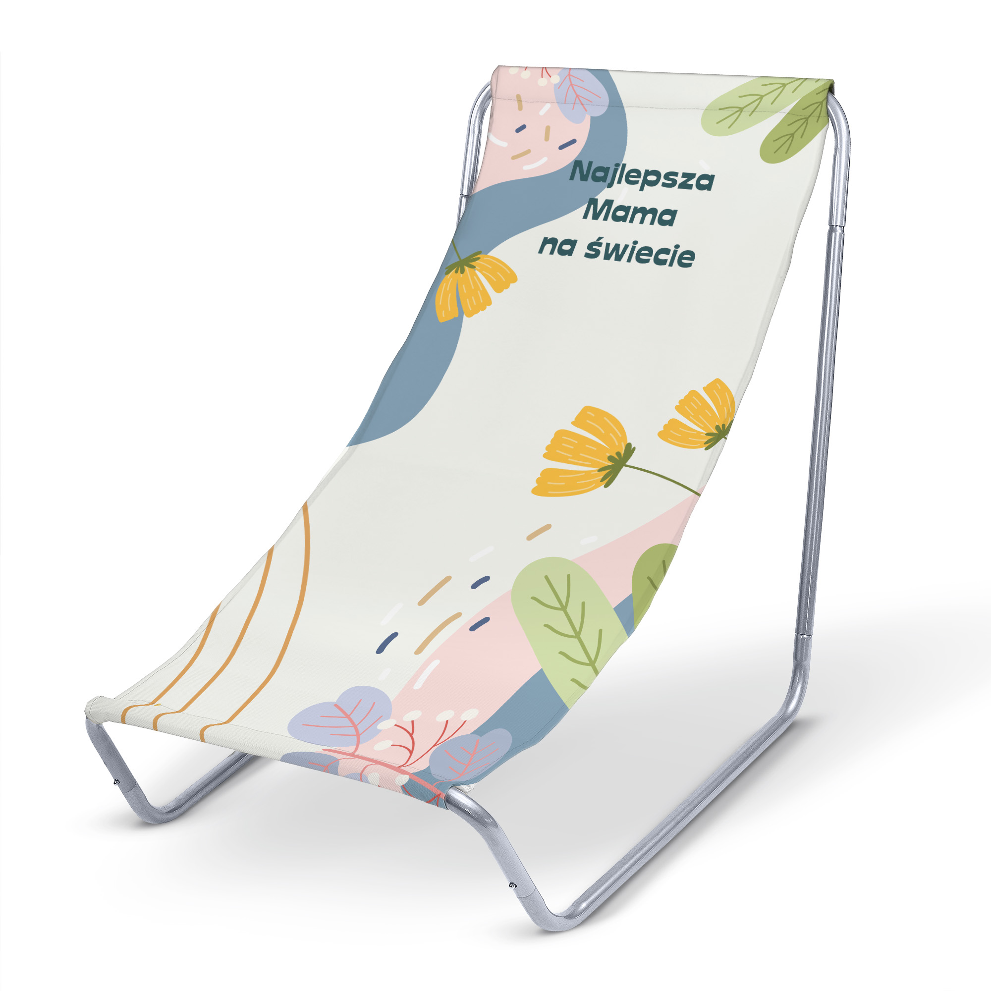 Leżak metalowy Najlepsza Mama na Świecie