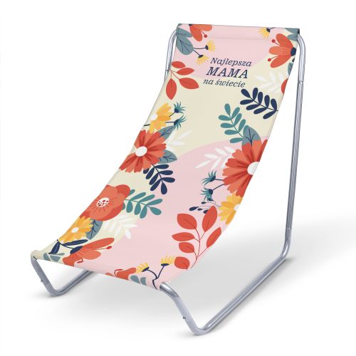 Leżak metalowy Najlepsza Mama