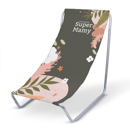 Leżak metalowy Strefa Relaksu Super Mamy