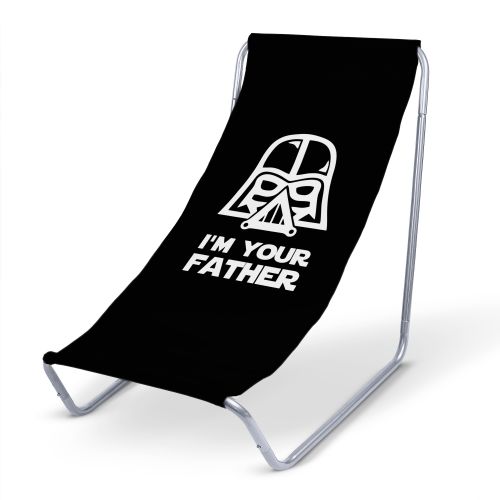 Leżak metalowy I'm your Father Black