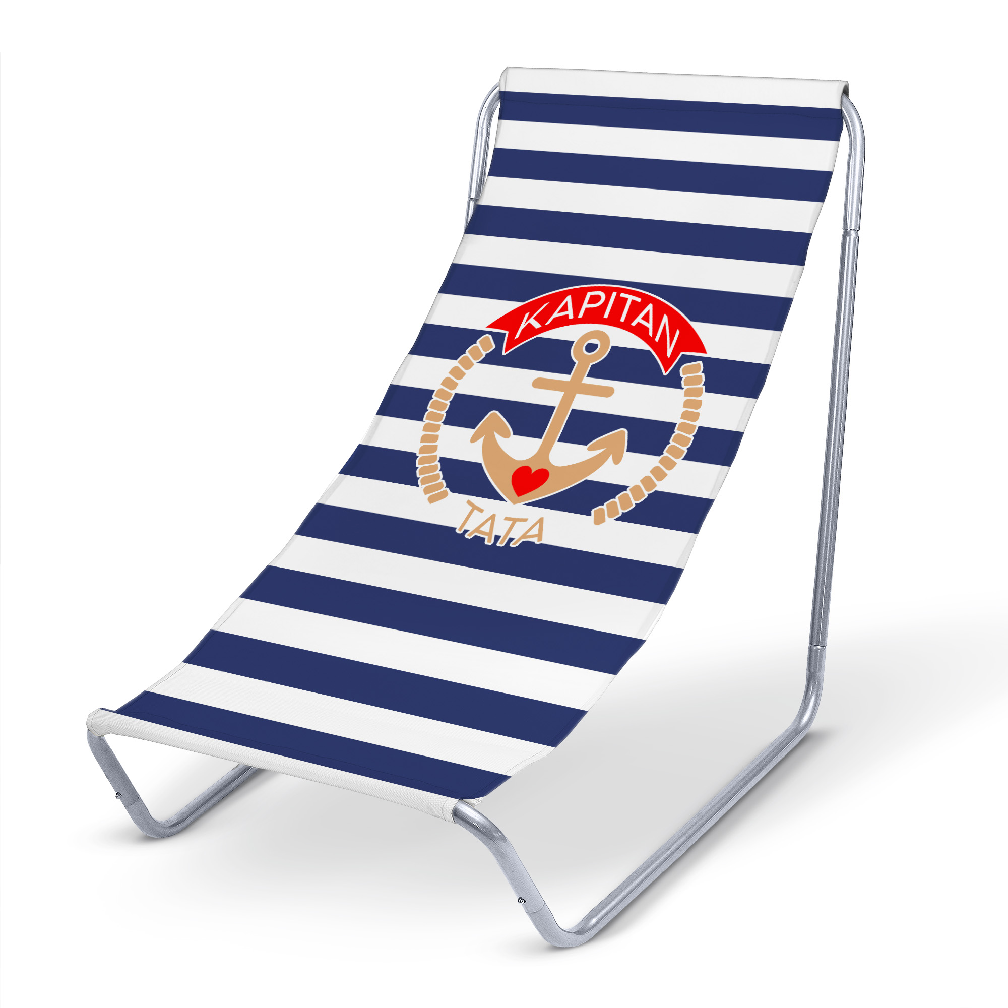 Leżak metalowy Kapitan Tata