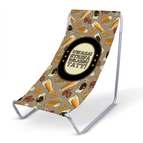 Leżak metalowy Strefa Relaksu Taty