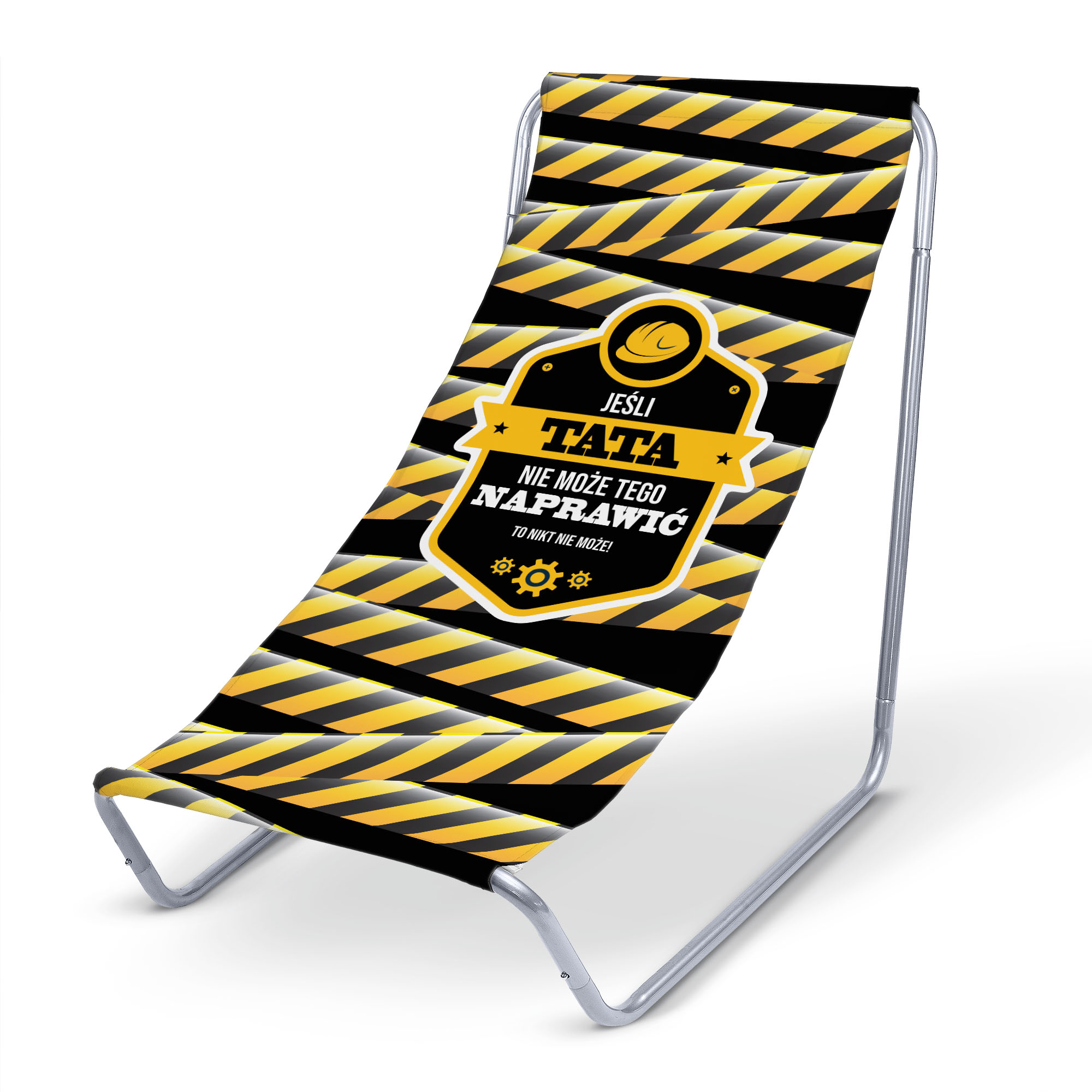 Leżak metalowy Tata Naprawia