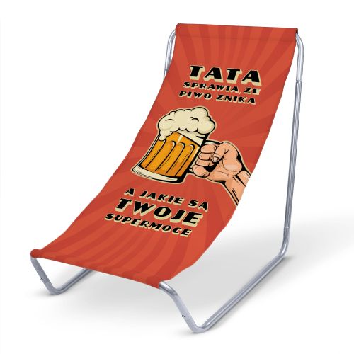 Leżak metalowy Tata Supermoce