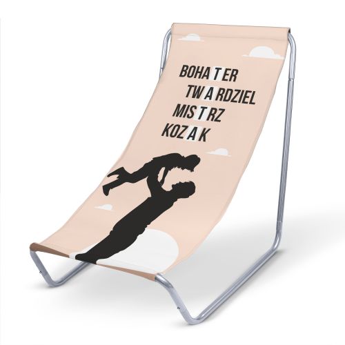 Leżak metalowy Bohater Tata
