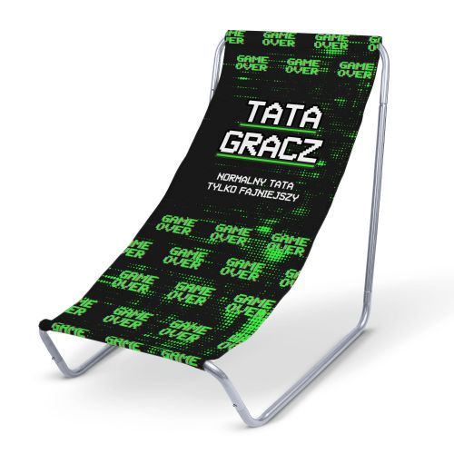 Leżak metalowy Tata Gracz