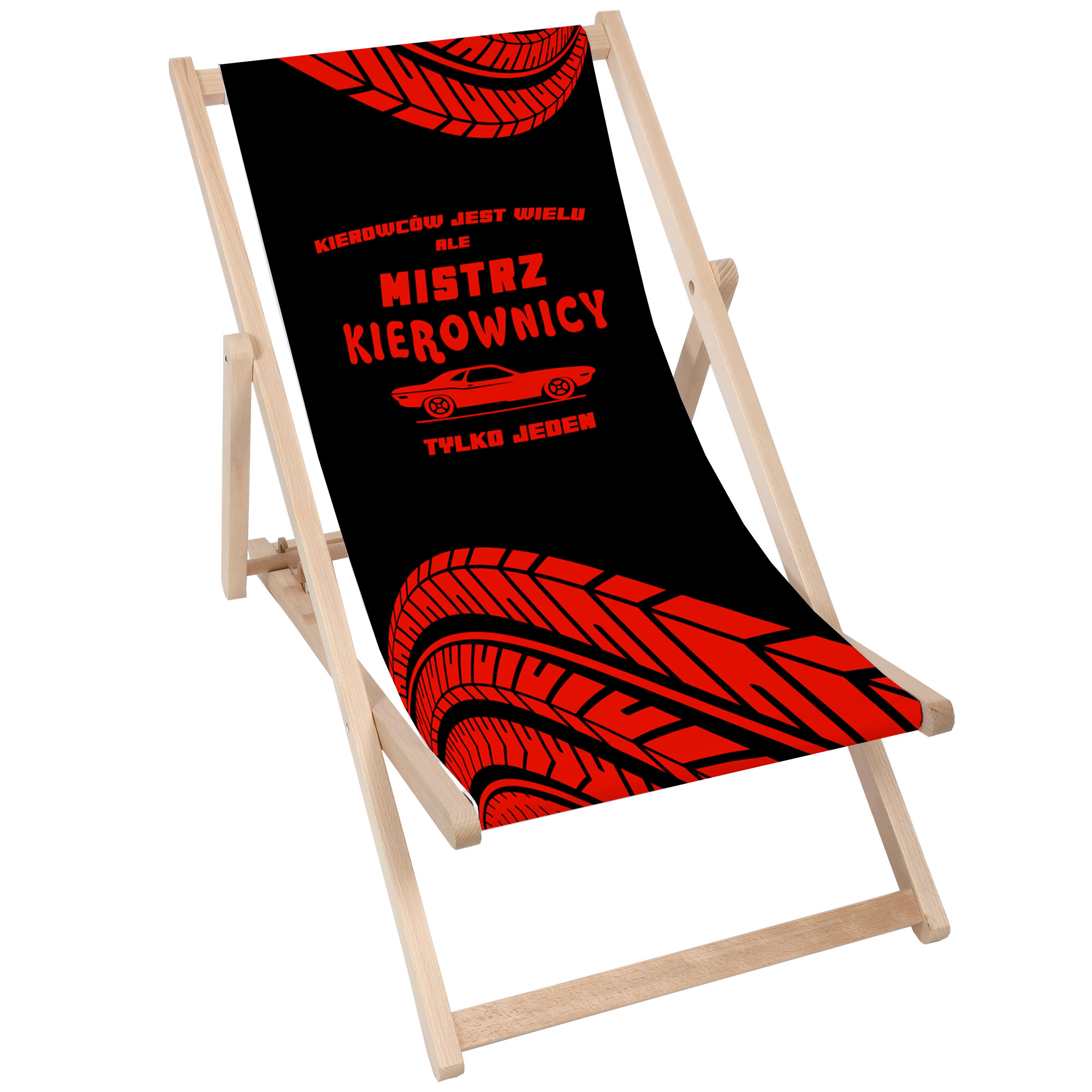 Zestaw Leżak i stolik Mistrz Kierownicy