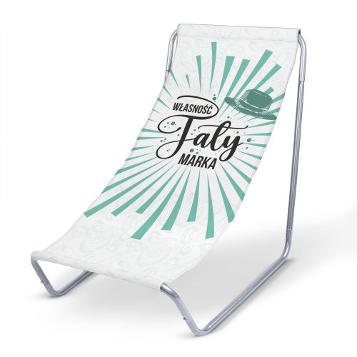 Leżak metalowy Własność Taty PERSONALIZACJA