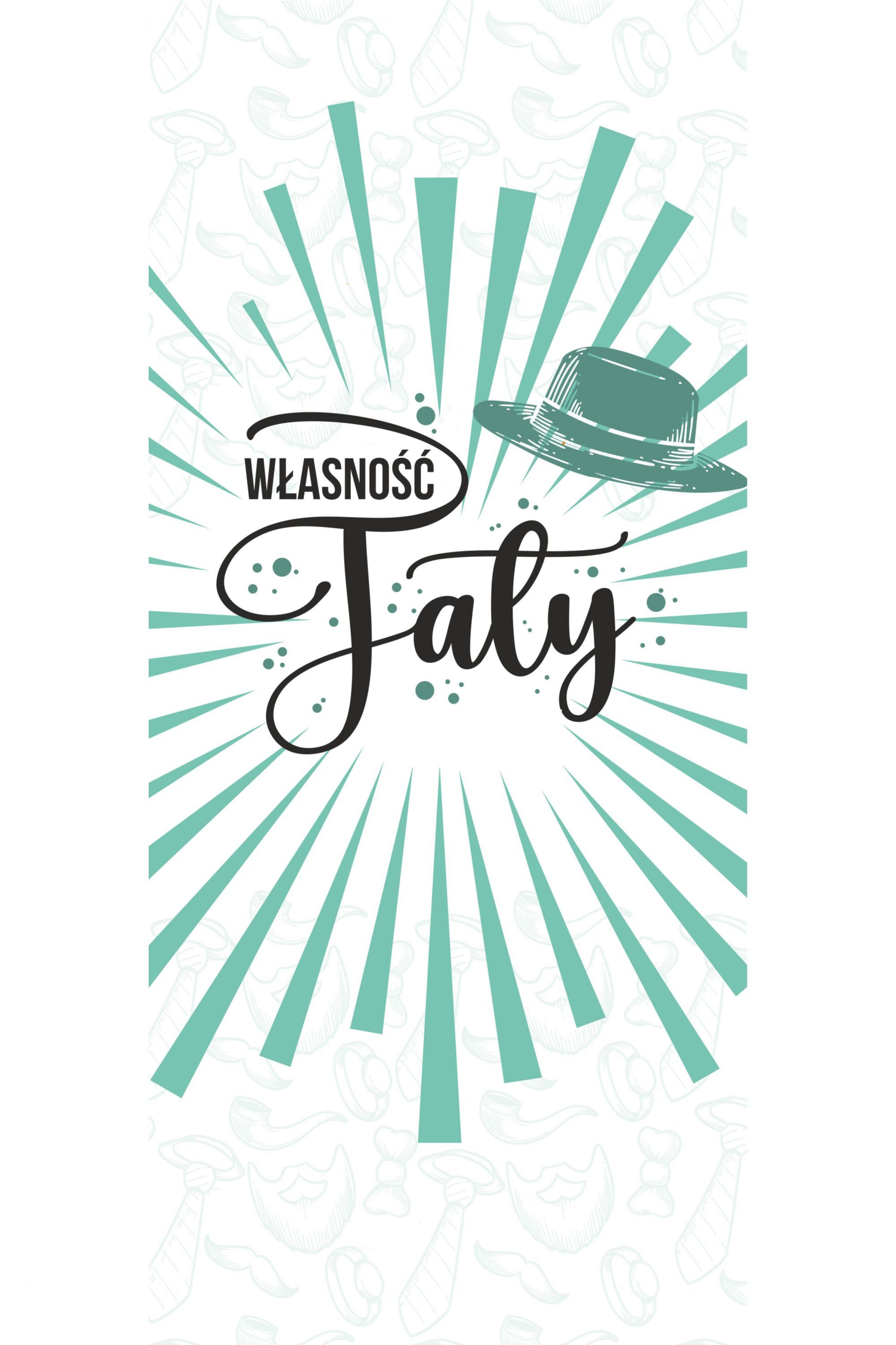 Leżak metalowy Własność Taty PERSONALIZACJA