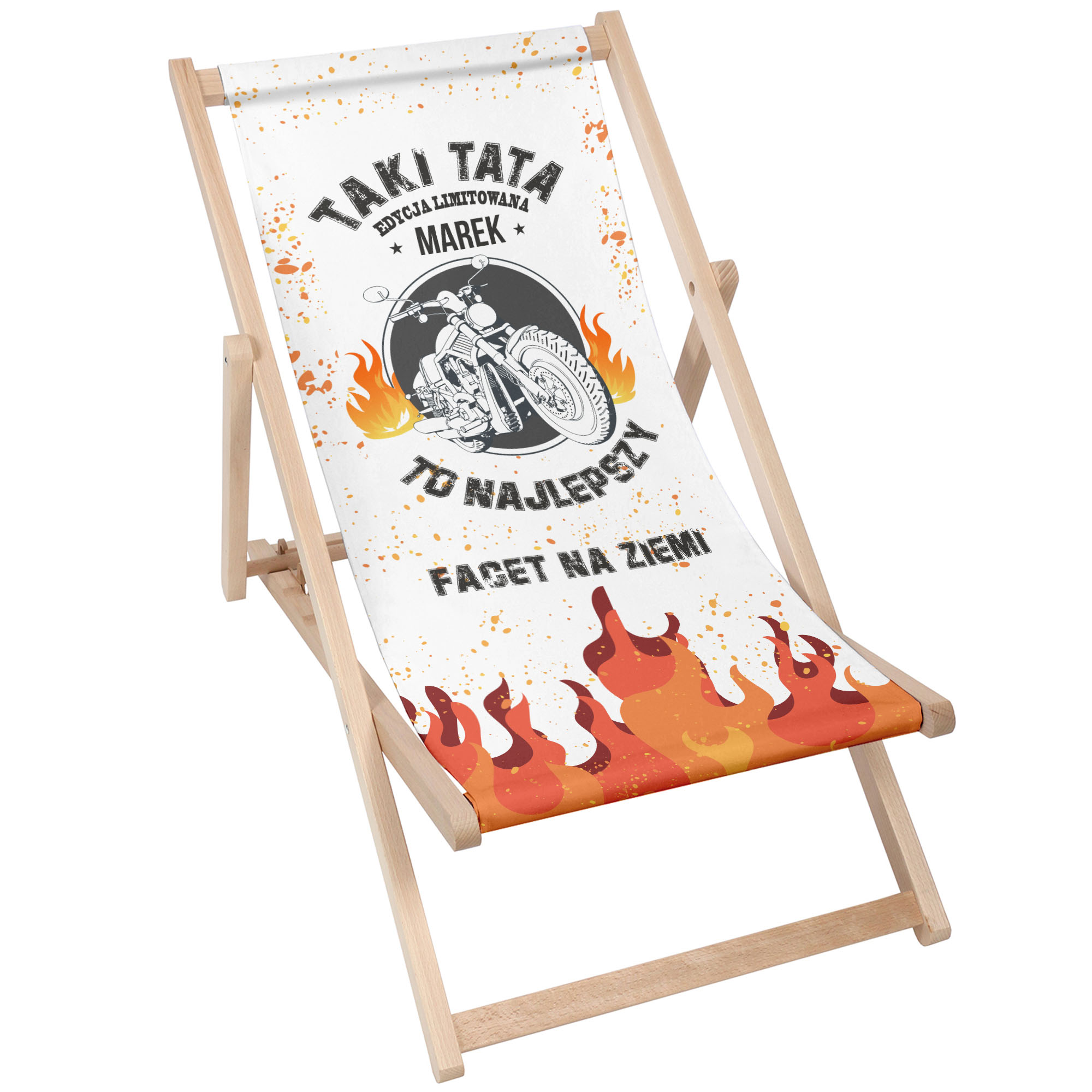 Leżak klasyczny Tata edycja limitowana PERSONALIZACJA