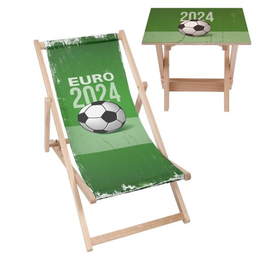 Zestaw Leżak i stolik Euro 2024