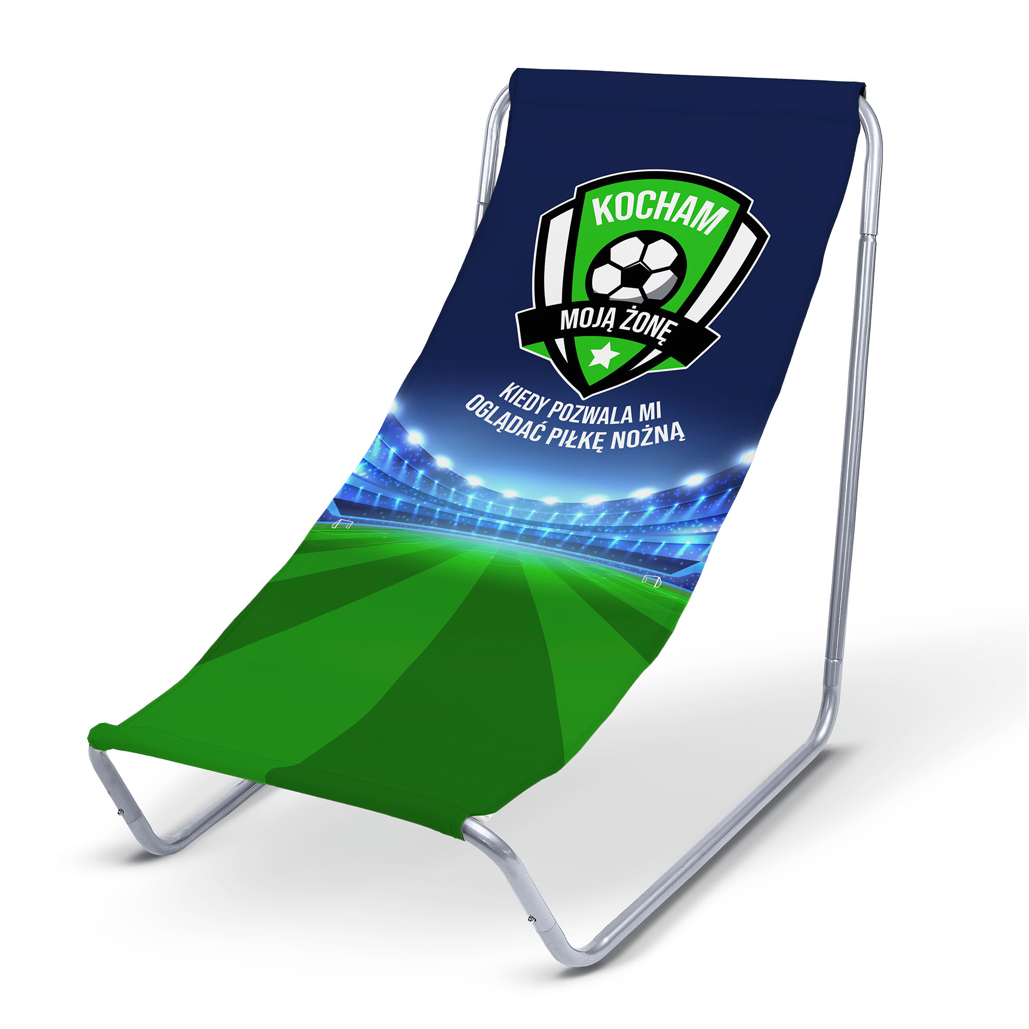 Leżak metalowy Kocham swoją Żonę