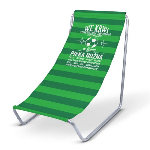 Leżak metalowy We Krwi Piłka Nożna
