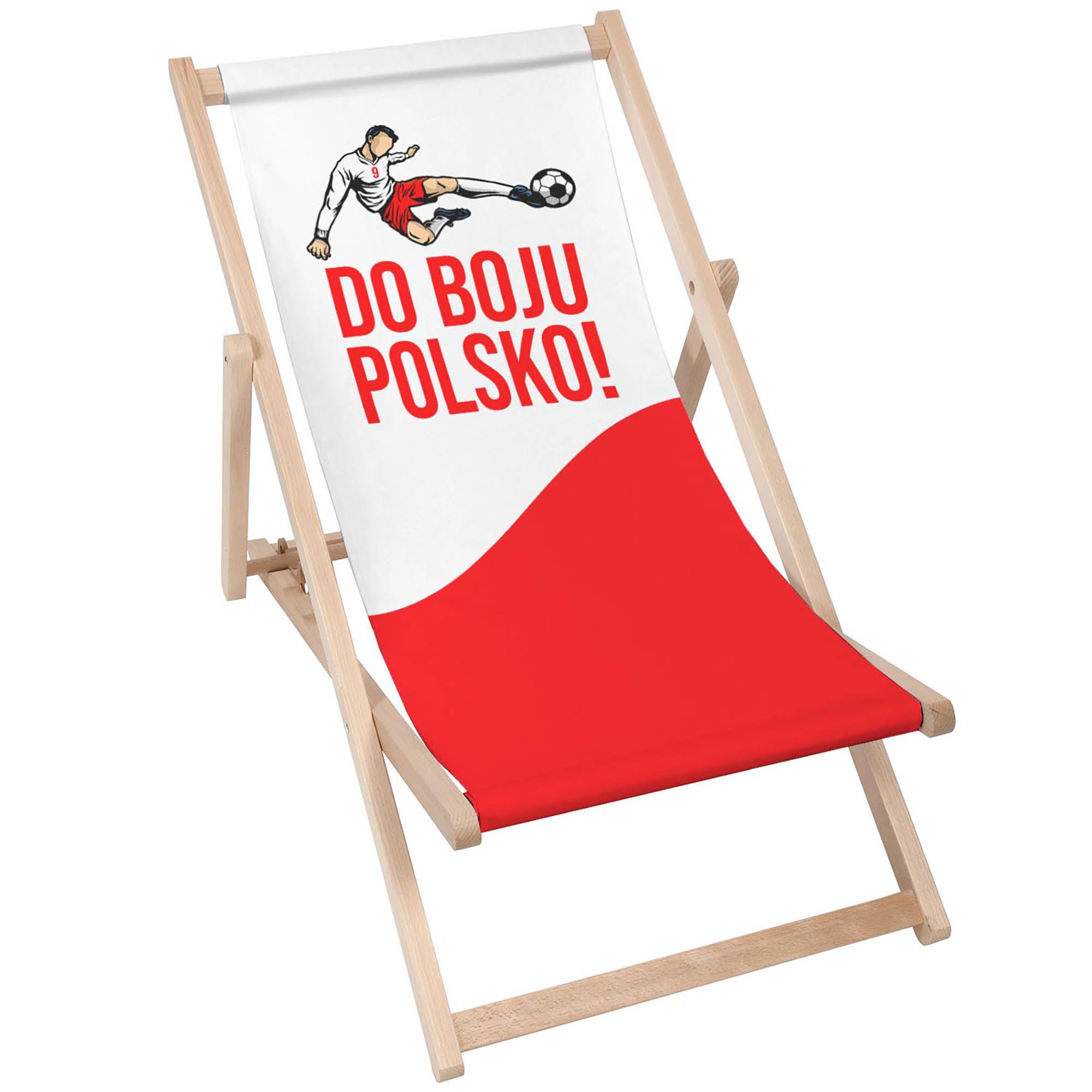 Zestaw Leżak i stolik Do boju Polsko