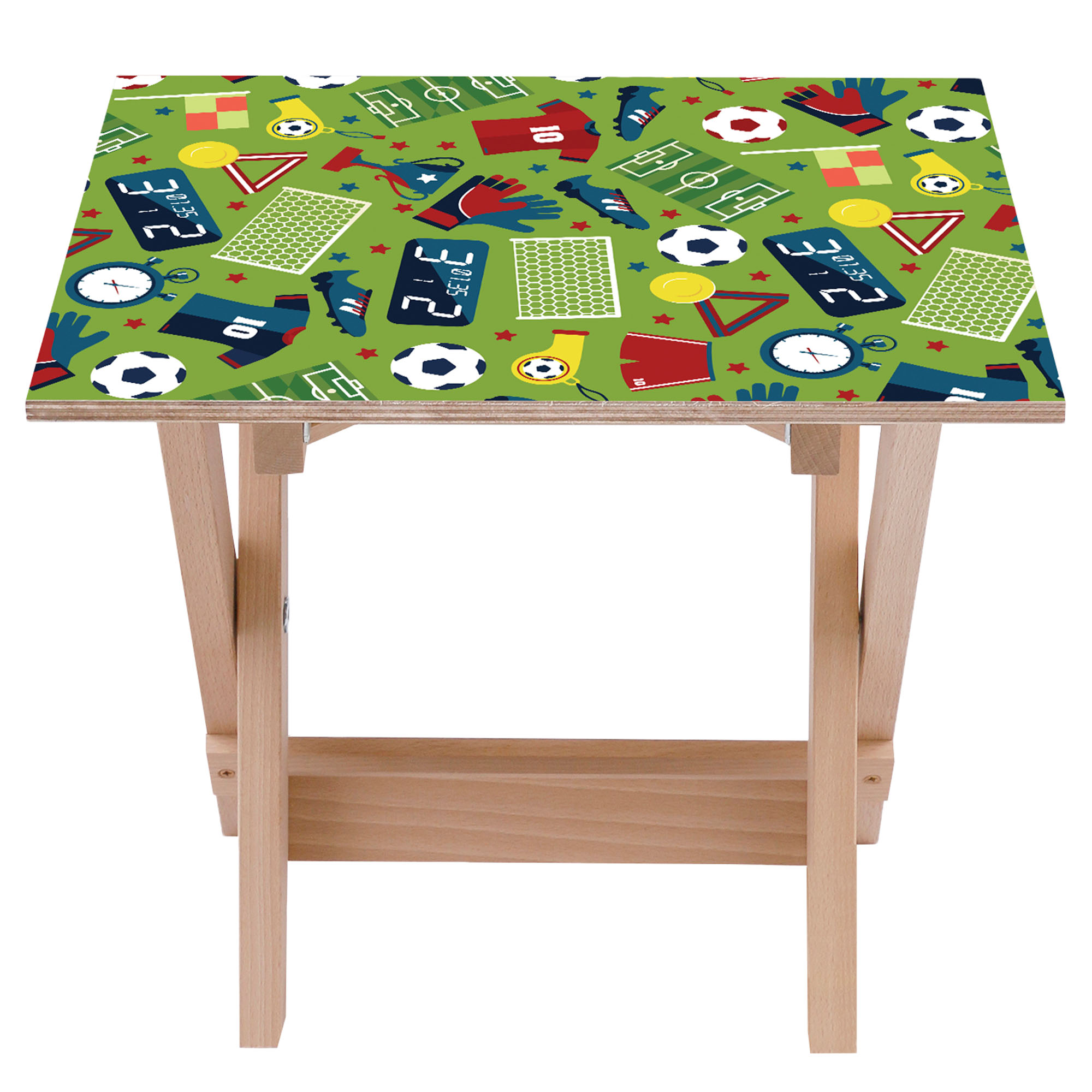 Zestaw Leżak i stolik Football Green