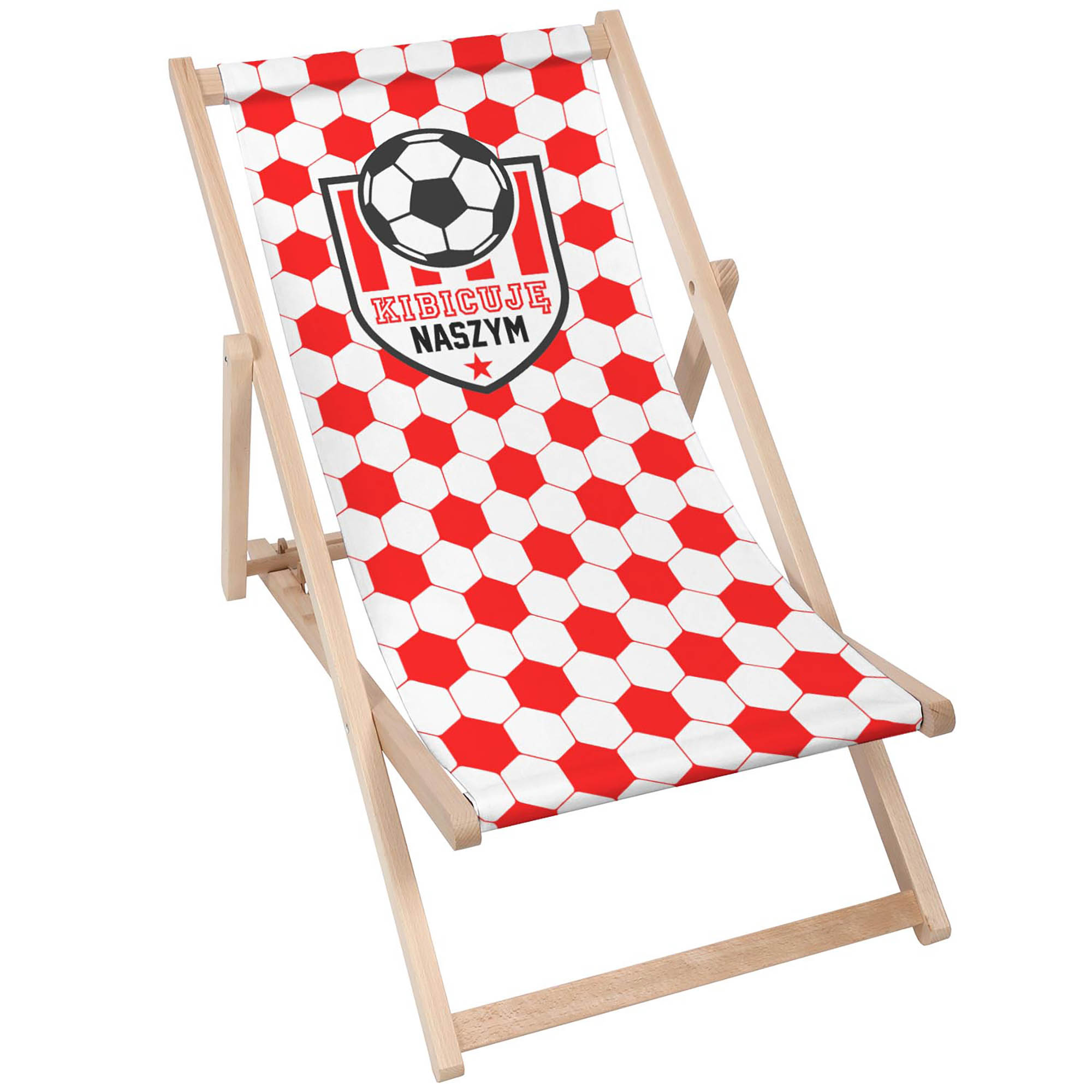 Zestaw Leżak i stolik Kibicuje Naszym