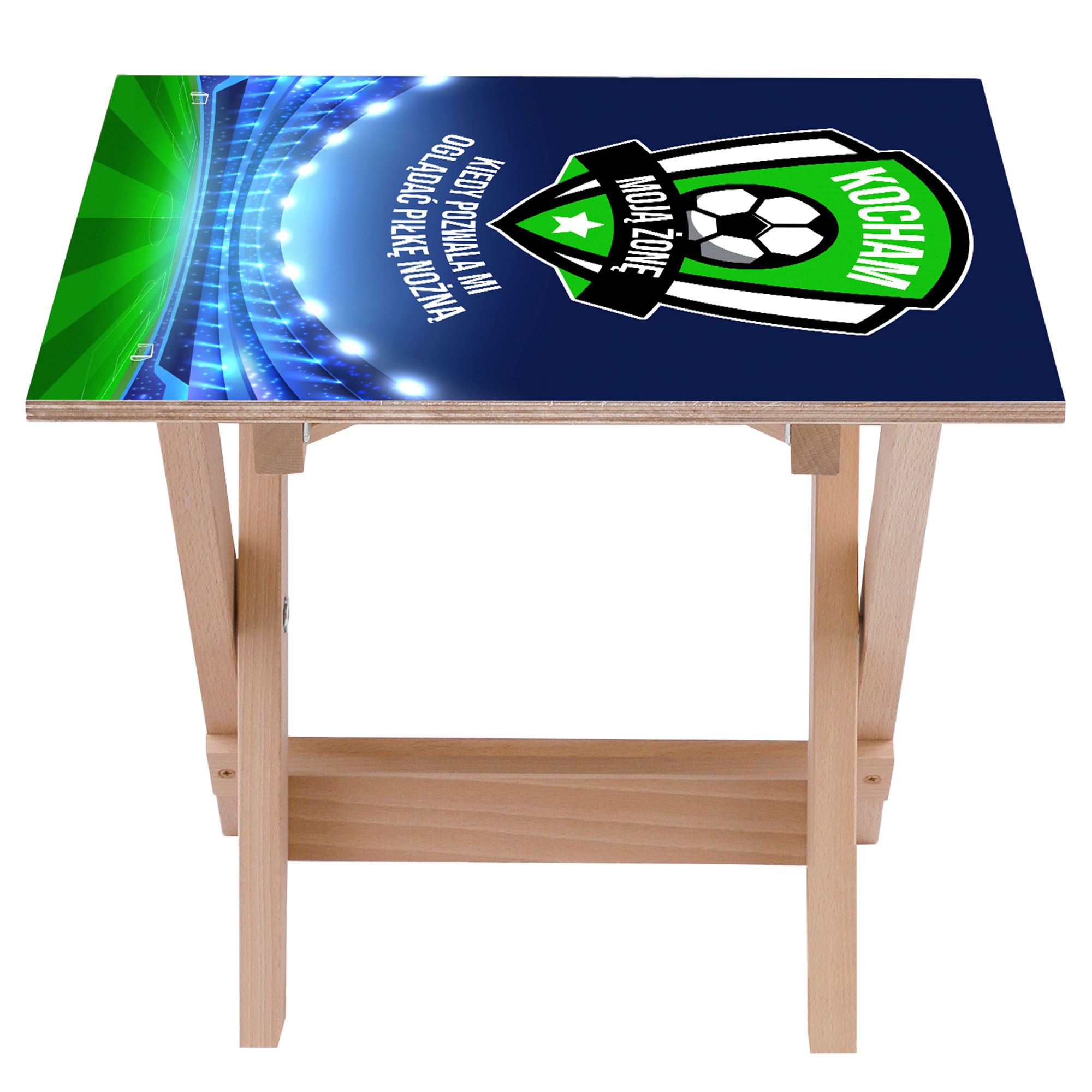 Zestaw Leżak i stolik Kocham swoją Żonę