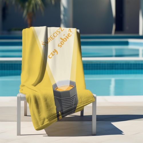 Ręcznik Świecisz mi czy sobie?