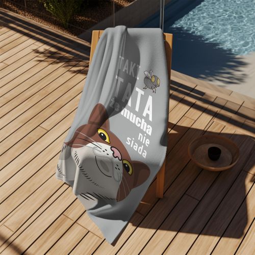 Ręcznik Taki Tata że mucha nie siada