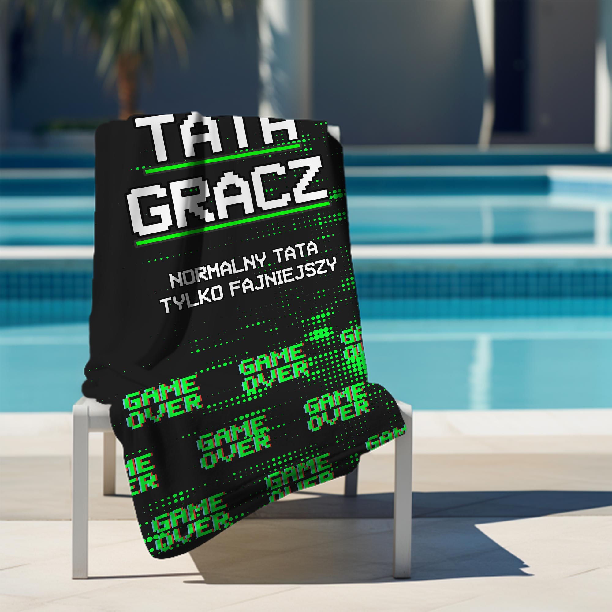 Ręcznik Tata Gracz