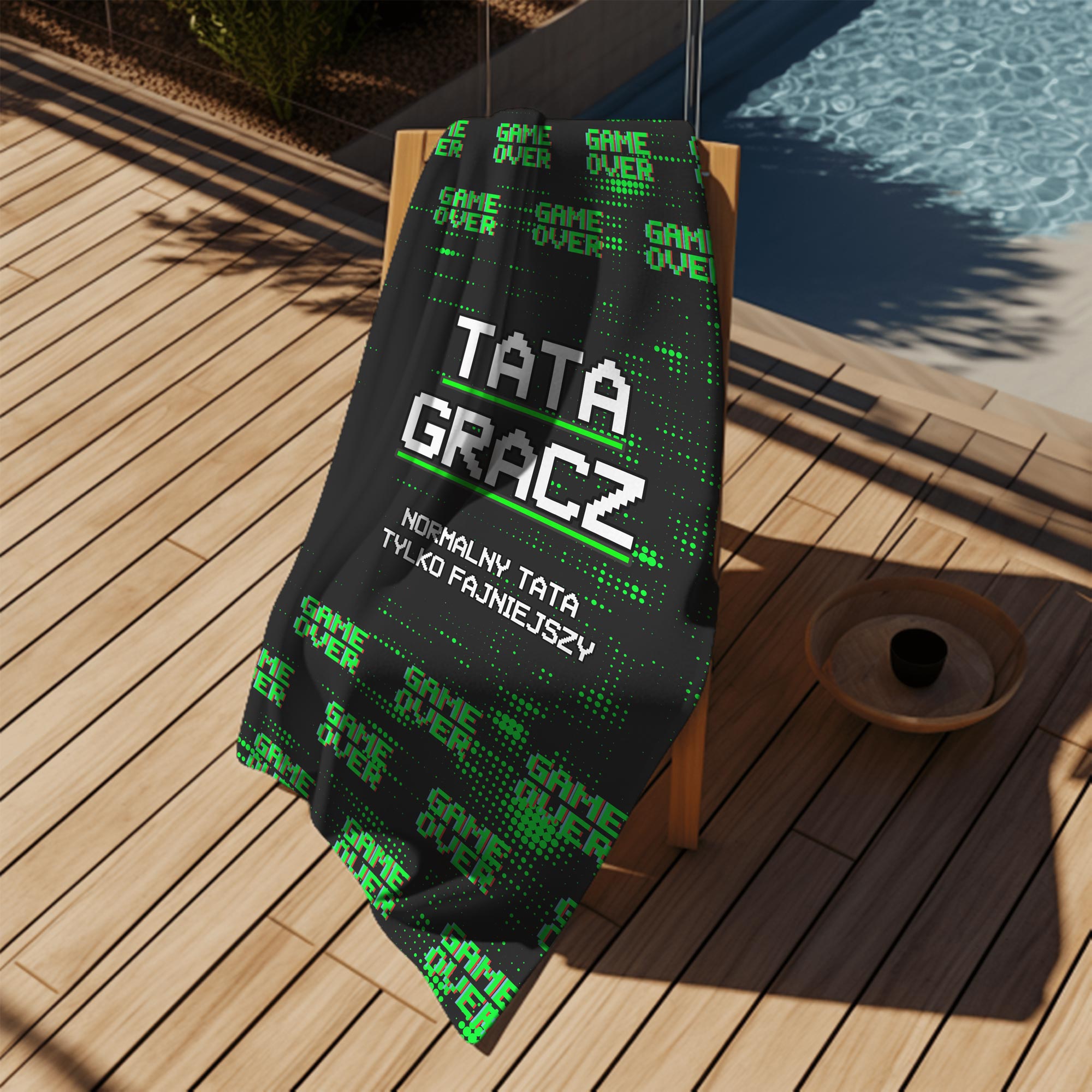 Ręcznik Tata Gracz