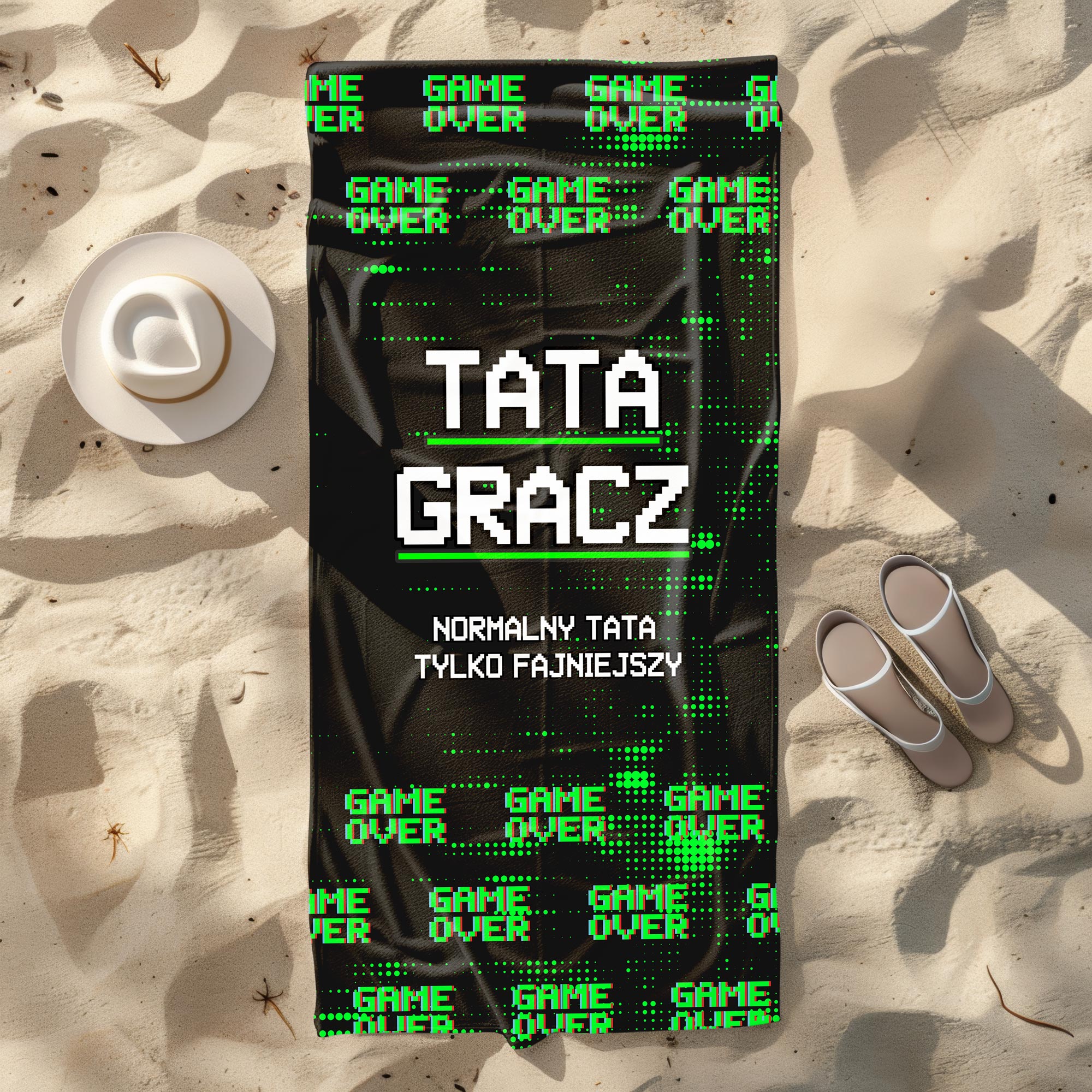 Ręcznik Tata Gracz