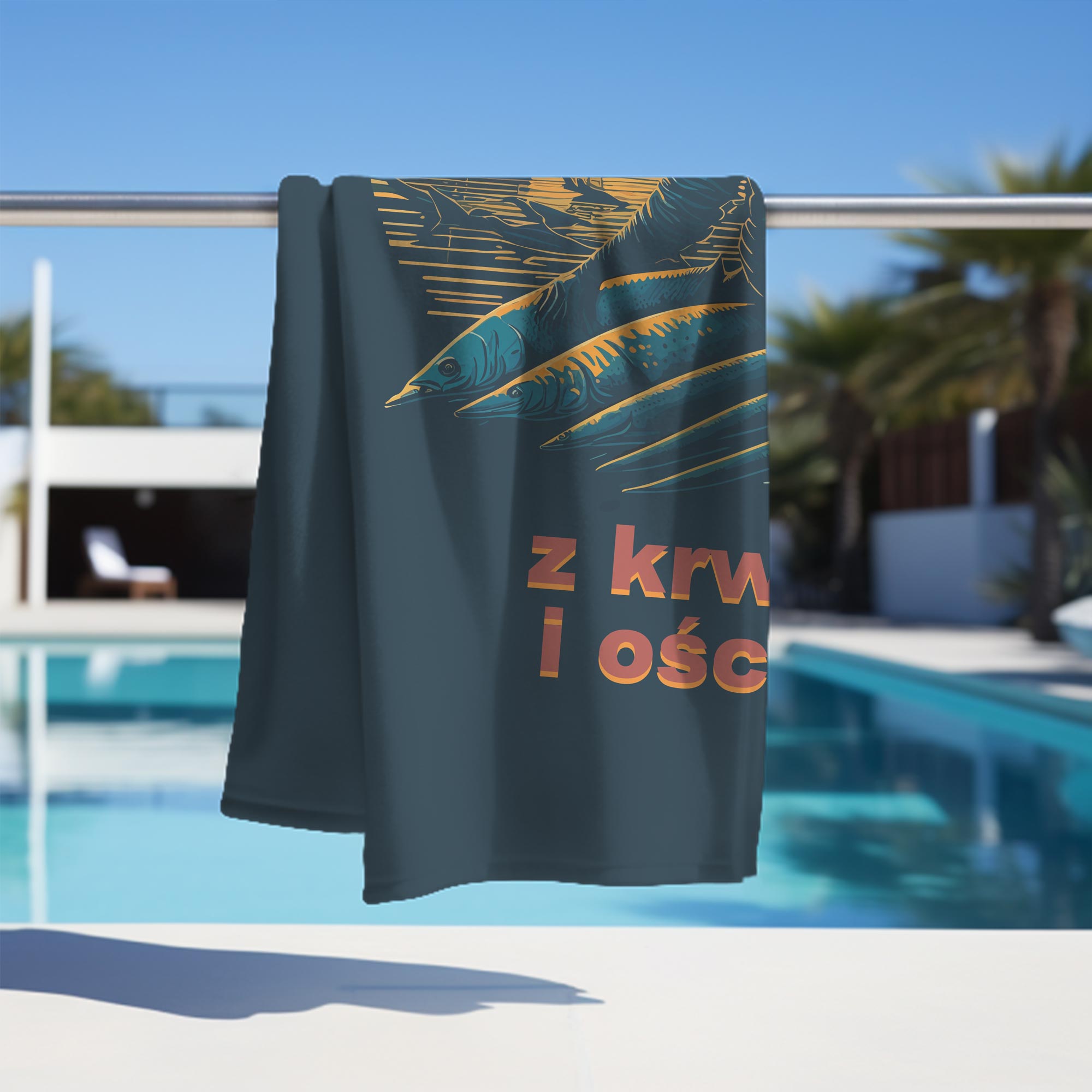 Ręcznik Wędkarz z Krwi i Ości