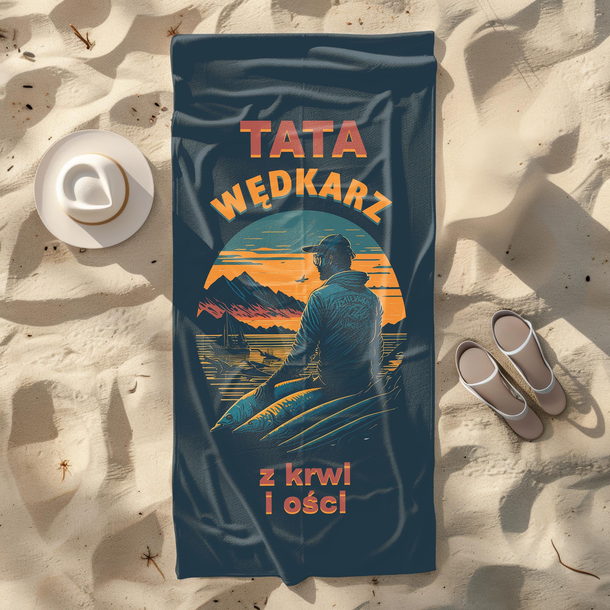 Ręcznik Wędkarz z Krwi i Ości