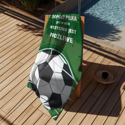 Ręcznik Dopóki Piłka jest w Grze
