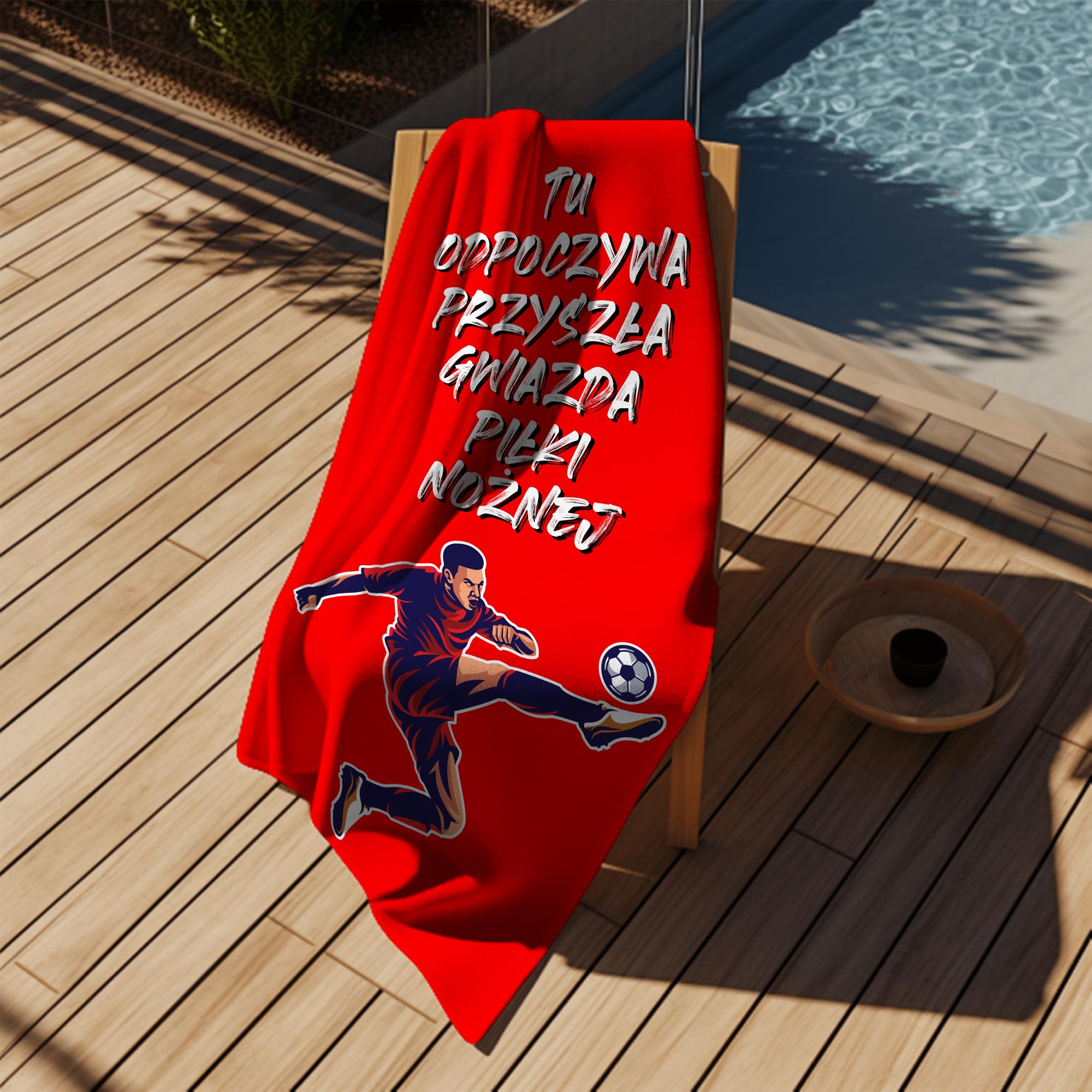 Ręcznik Tu odpoczywa przyszła Gwiazda