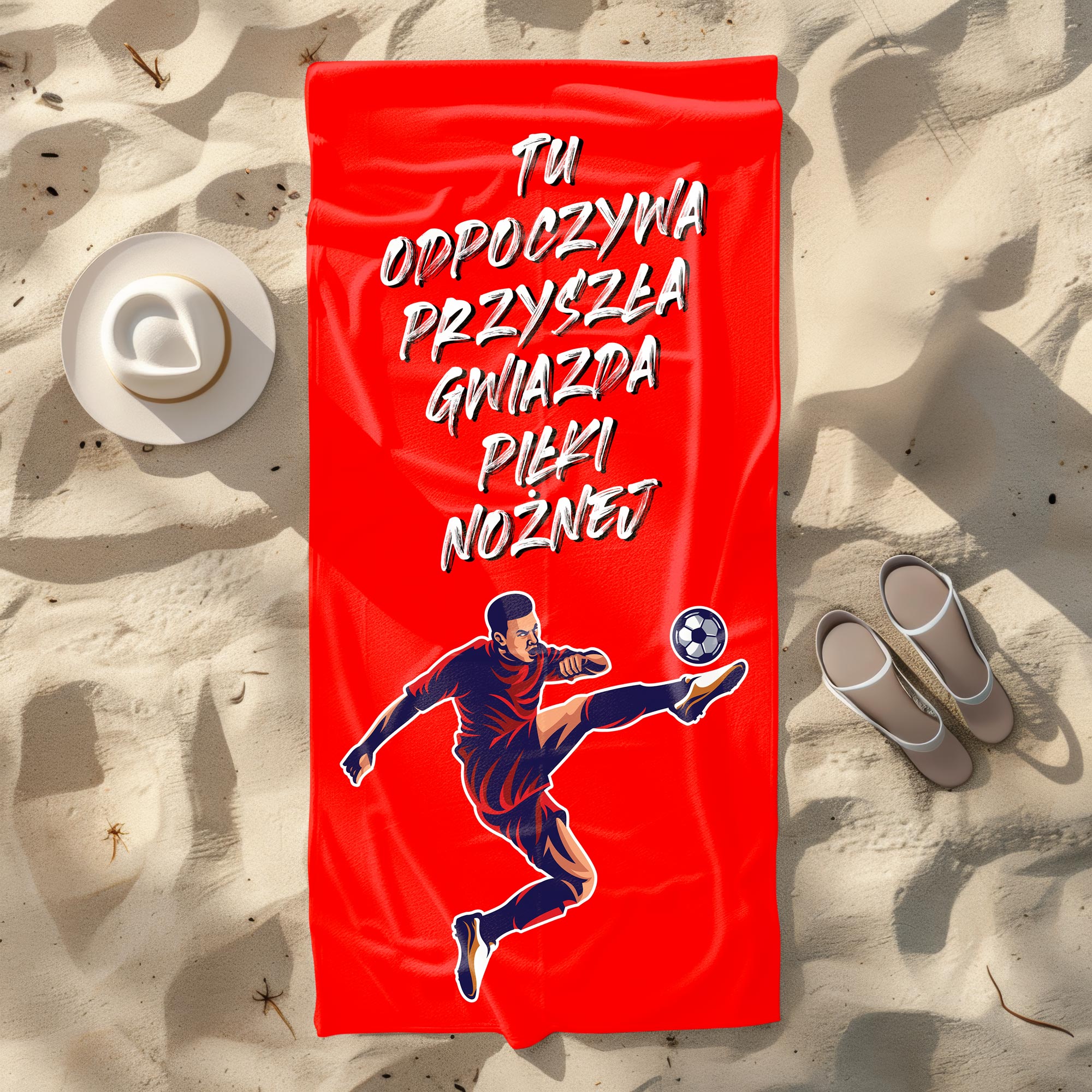 Ręcznik Tu odpoczywa przyszła Gwiazda