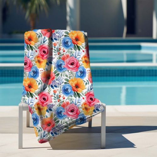 Ręcznik Colorful Flowers