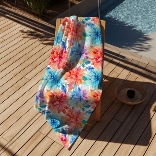 Ręcznik Floral Background