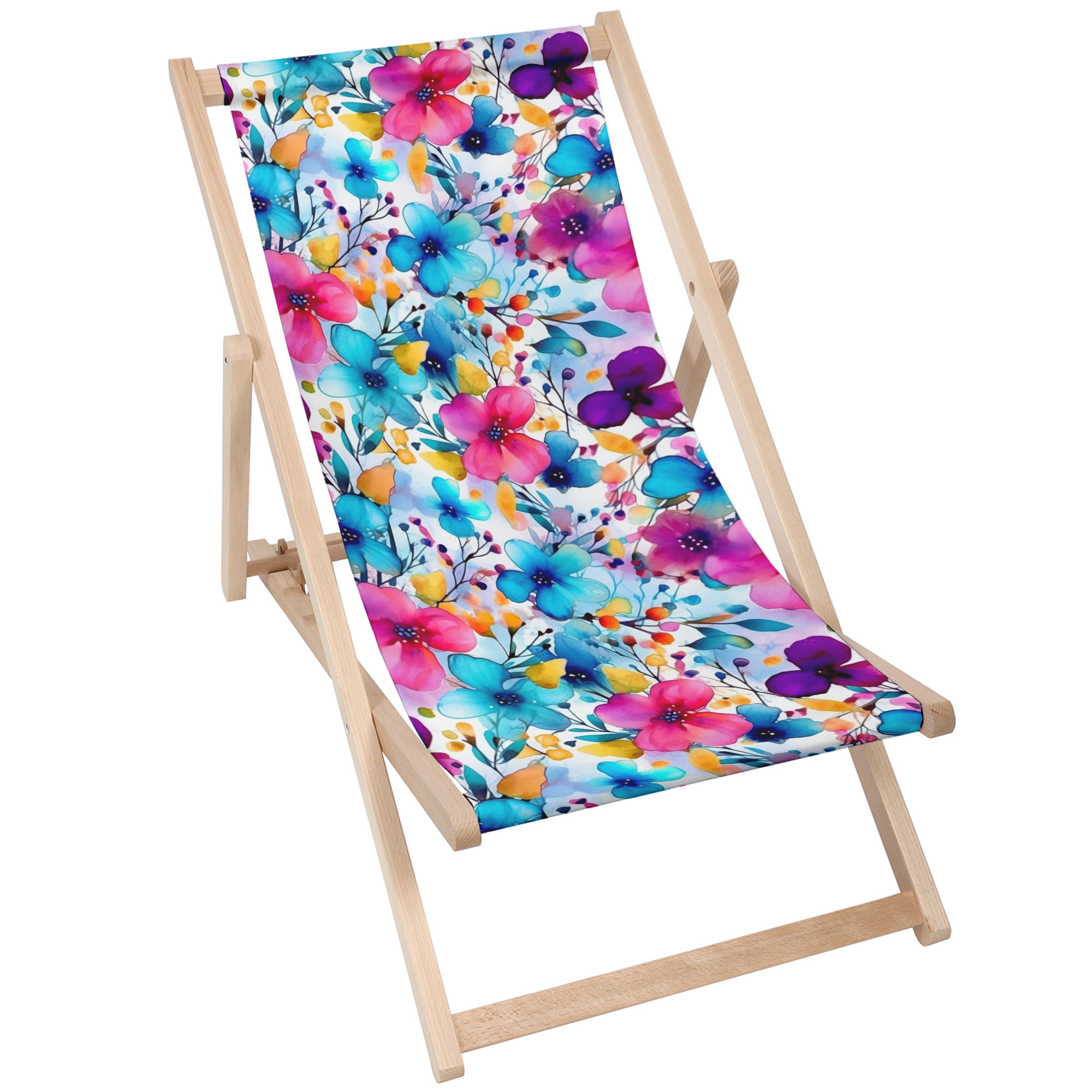 Leżak klasyczny Big Flowers