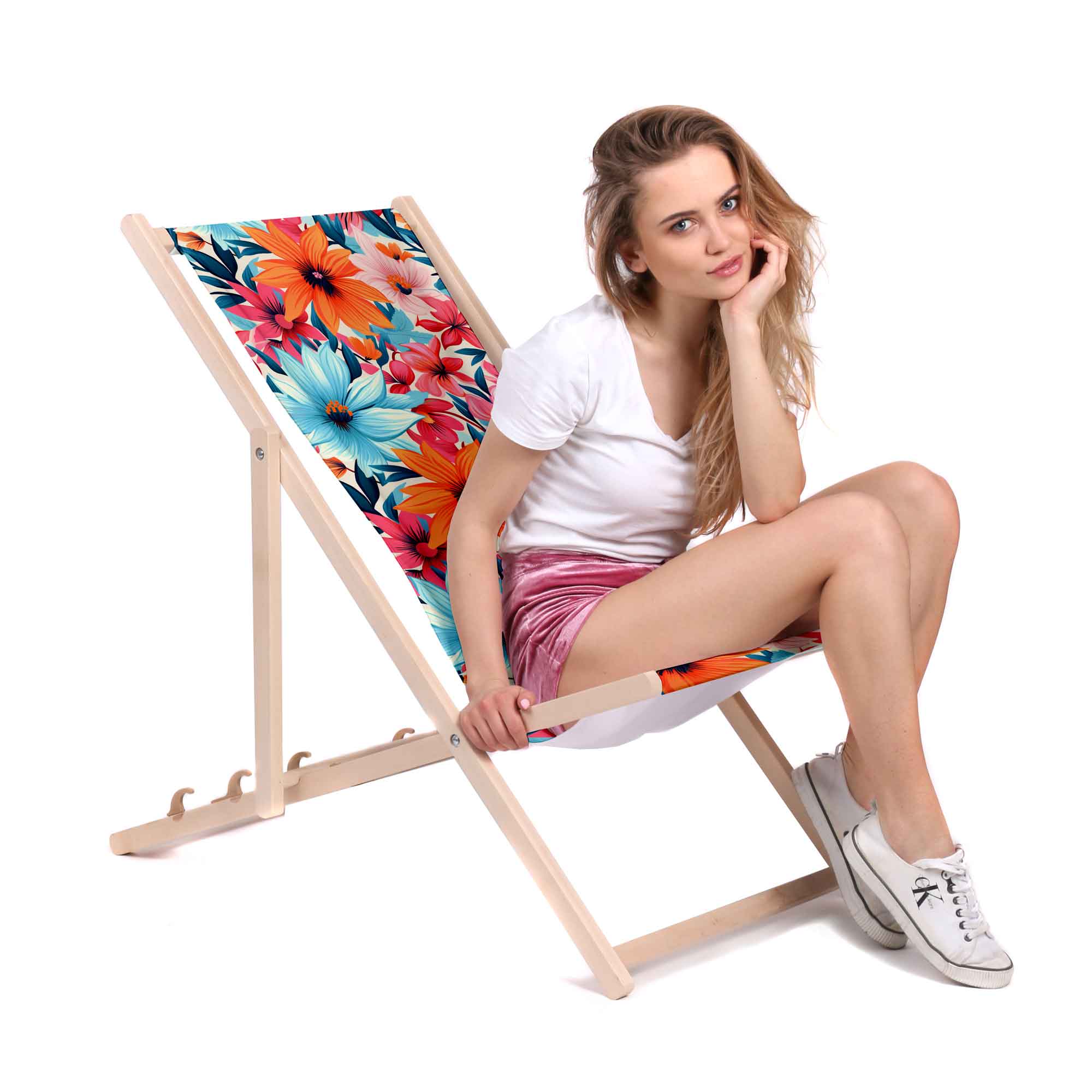 Leżak klasyczny Blossoms