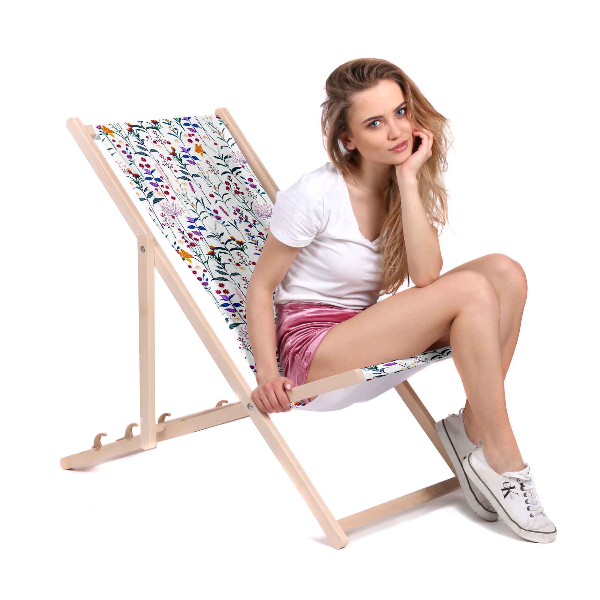 Leżak klasyczny Color Meadow