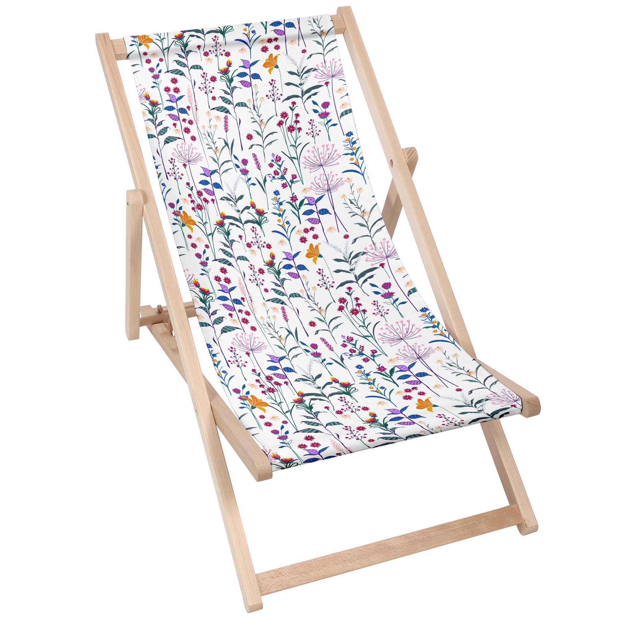 Leżak klasyczny Color Meadow