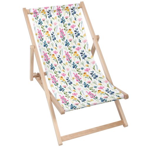 Leżak klasyczny Colorful Wildflower
