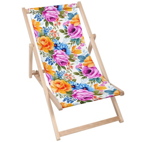 Leżak klasyczny Petals in the Sun