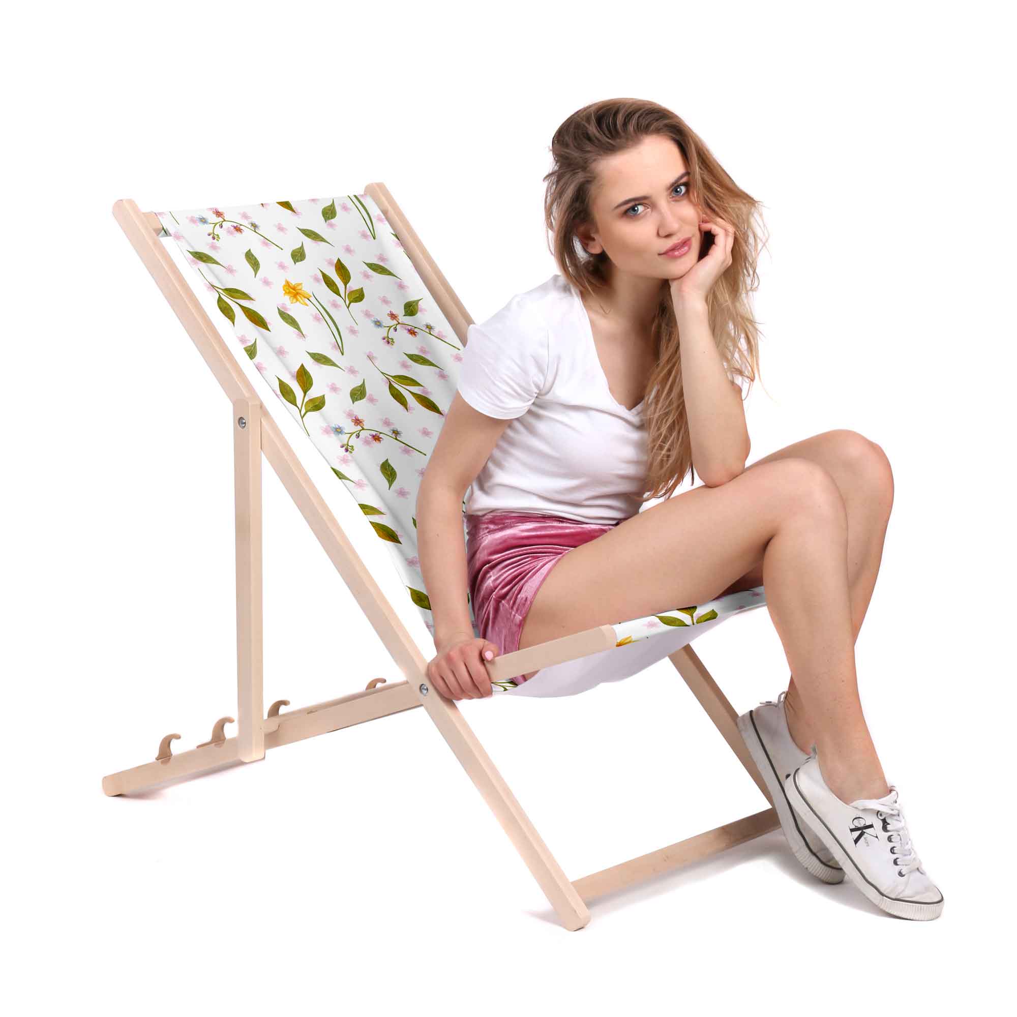 Leżak klasyczny Spring Pattern