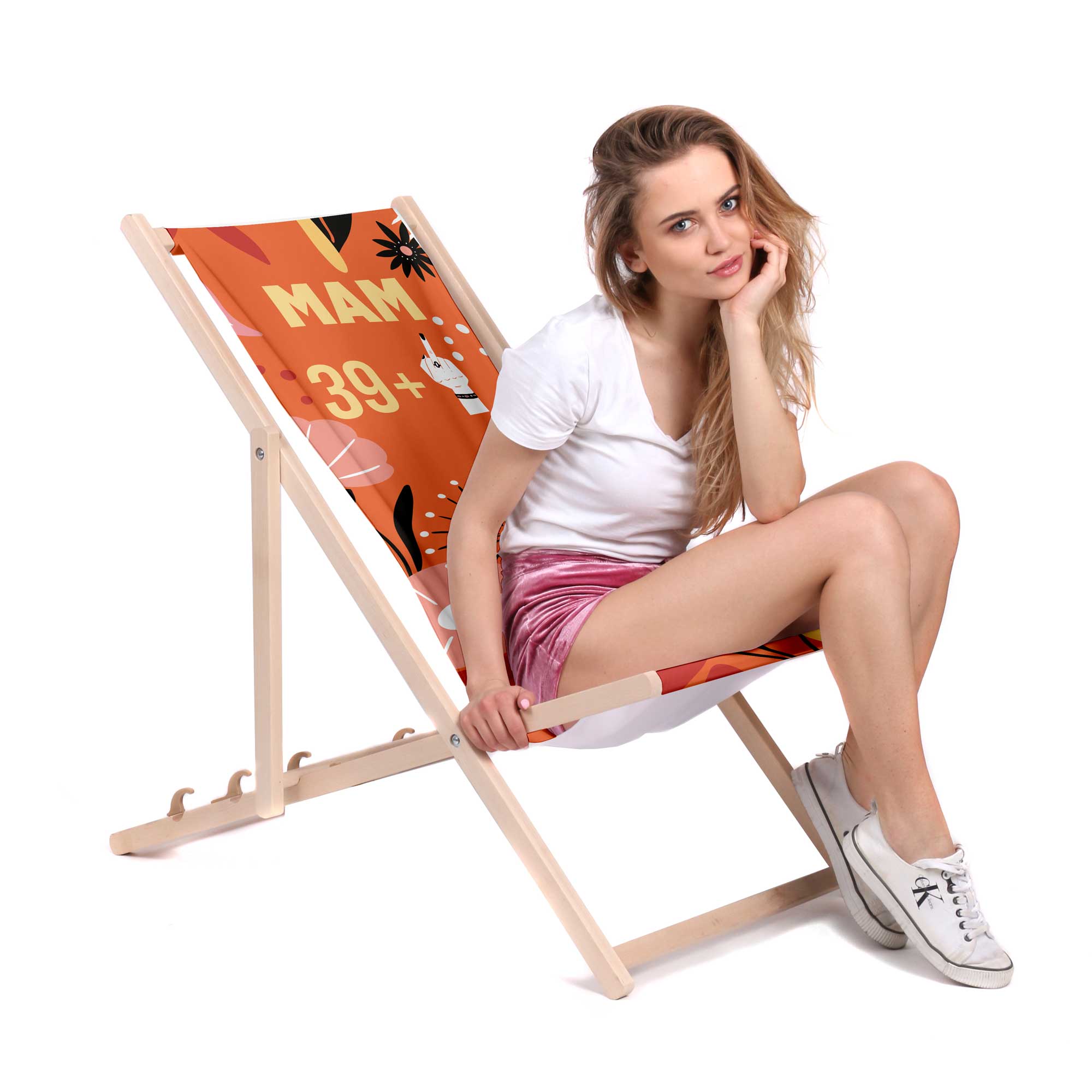 Leżak klasyczny Dojrzała Solenizantka PERSONALIZACJA