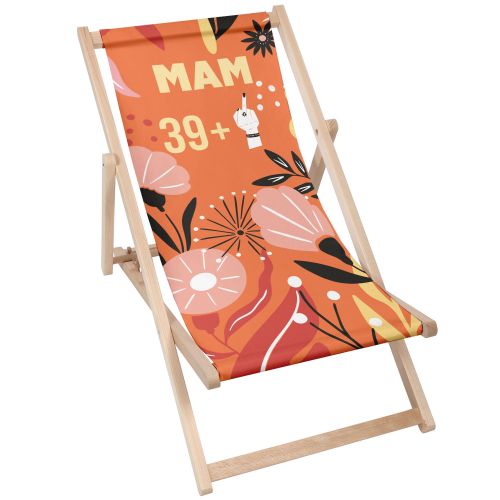 Leżak klasyczny Dojrzała Solenizantka PERSONALIZACJA