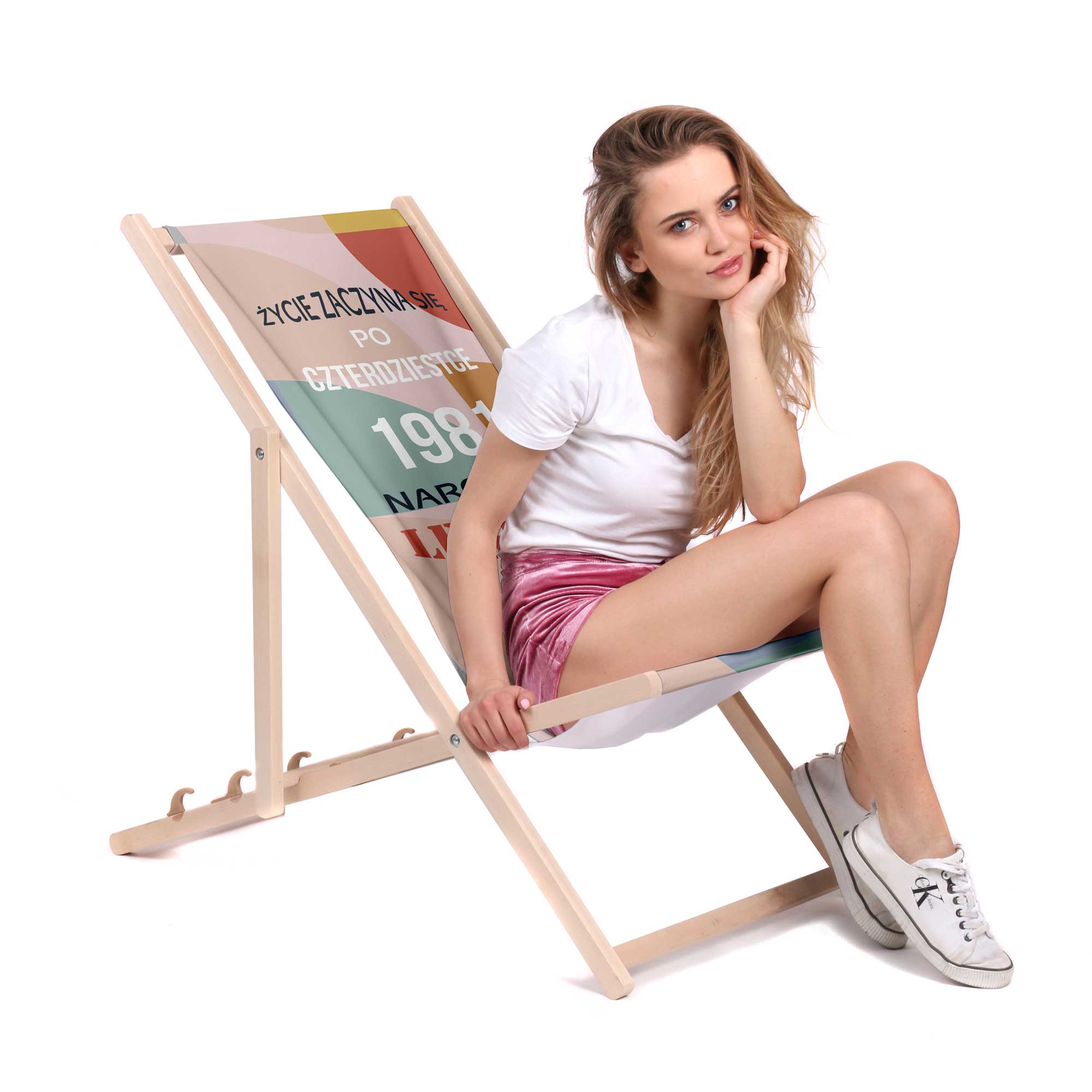 Leżak klasyczny Narodziny Legendy PERSONALIZACJA