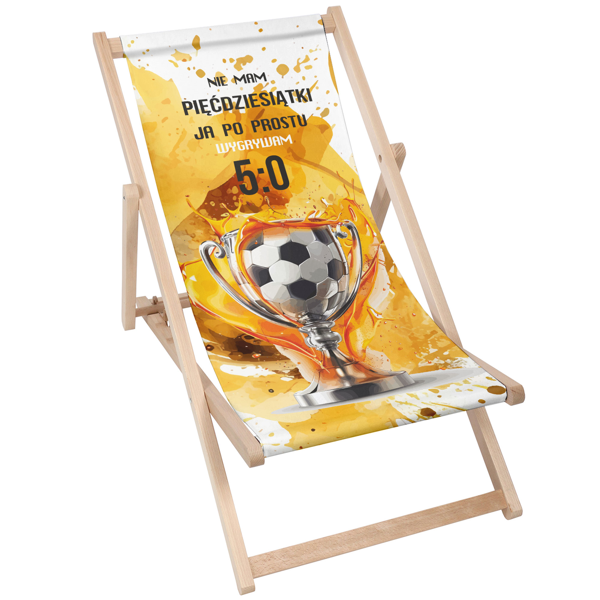 Leżak klasyczny Wynik Meczu PERSONALIZACJA