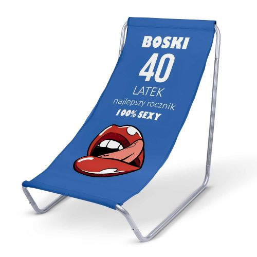 Leżak metalowy Boski Rocznik PERSONALIZACJA