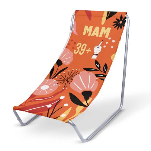 Leżak metalowy Dojrzała Solenizantka PERSONALIZACJA